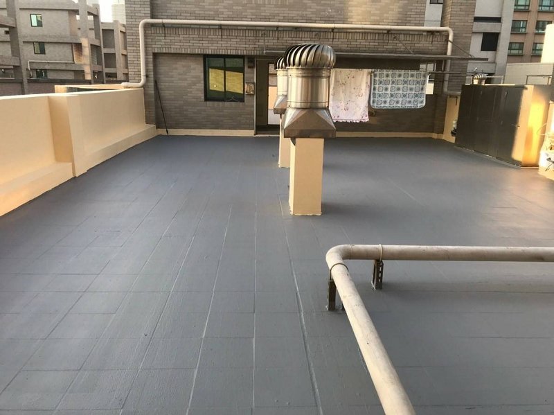 高雄屋頂地板防水工程・工程照片 11