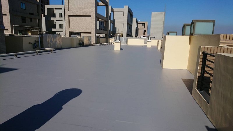 高雄屋頂地板防水工程實際工程照片