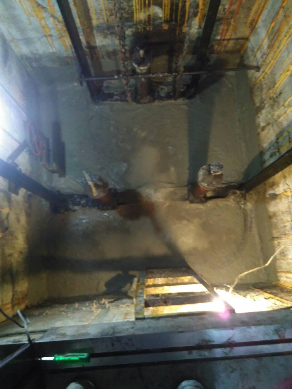 高雄電梯機坑漏水防水工程・工程照片 04