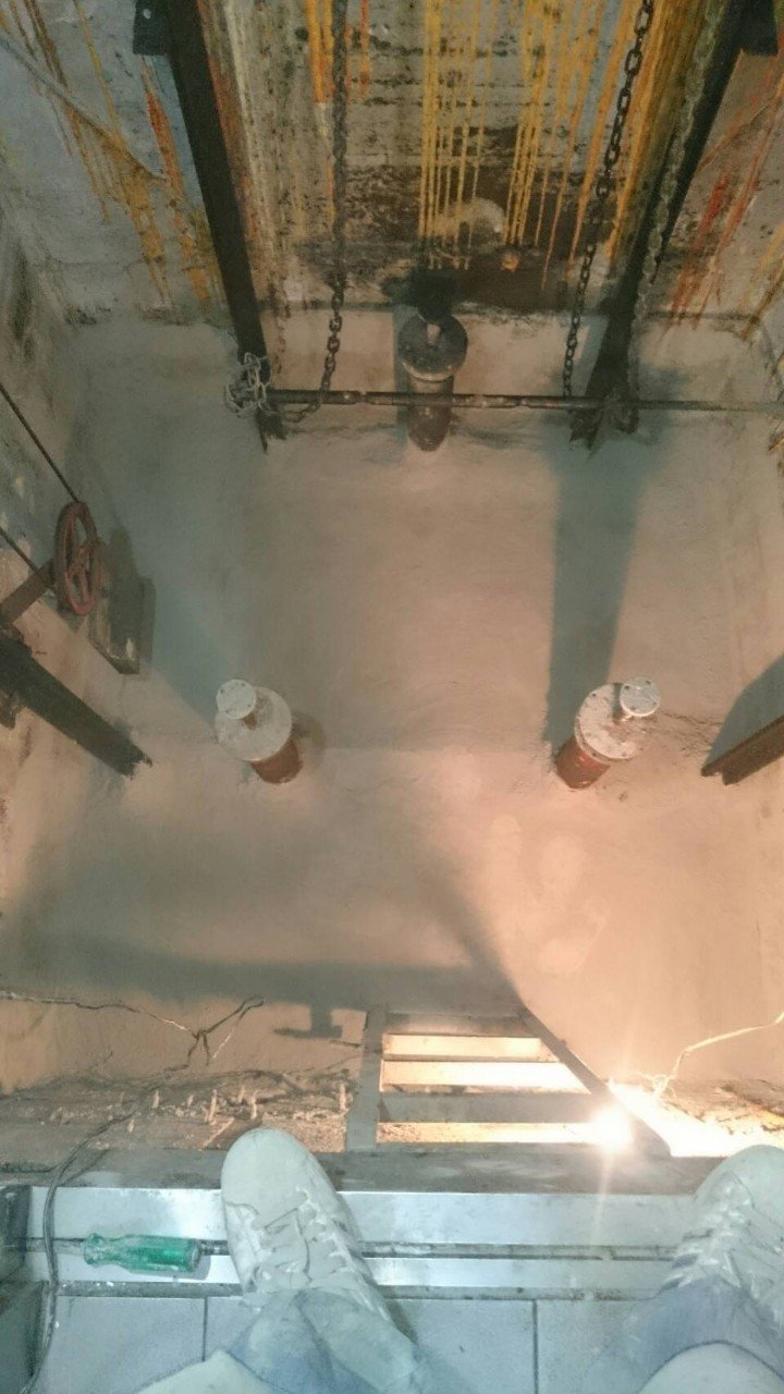 高雄電梯機坑漏水防水工程實際工程照片
